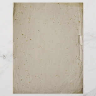 Vintage Blank Book Leaves  Letterhead