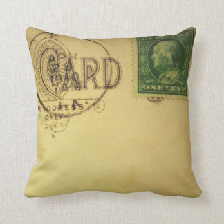 Vintage Blank Postcard  -Pillows Cushion