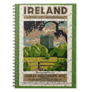 Vintage Blarney Castle Notebook