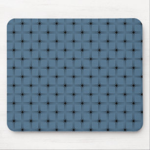 Vintage Bliss Mousepad, Blue Mouse Mat