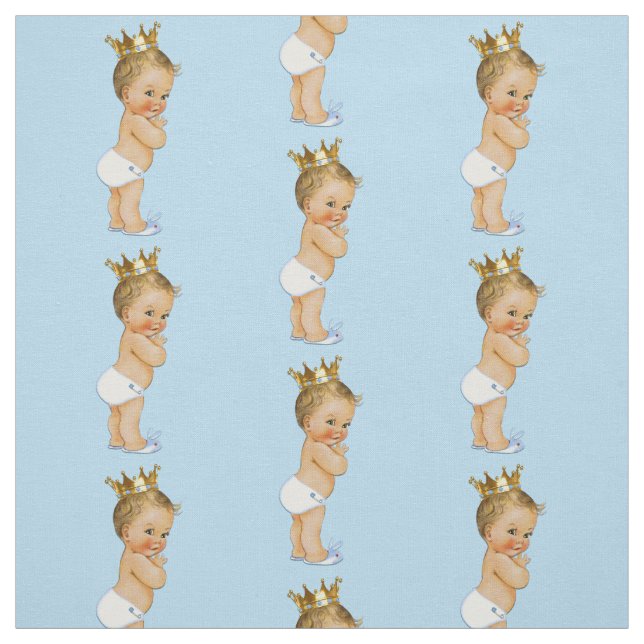 Vintage Blonde Little Prince Fabric (Swatch)