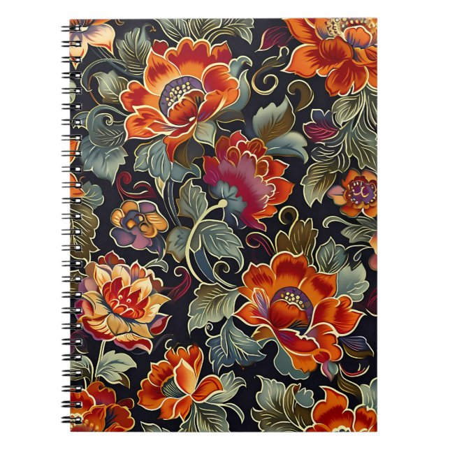 Vintage Bloom Elegance Journal (Front)