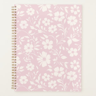 Vintage Bloom Neutral - Blush Pink Planner