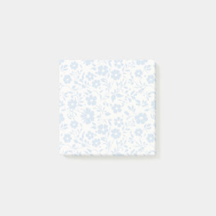 Vintage Bloom Powder Blue - Neutral Post-it Notes