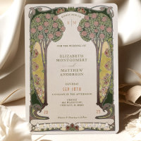 Vintage Bloom Trees of Love Victorian Wedding