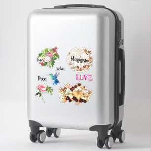 vintage blooming flowers