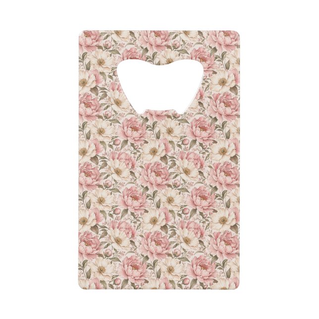 Vintage Blooming Peonies Pattern (Front)