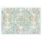 Vintage Blue and Beige Damask Pattern