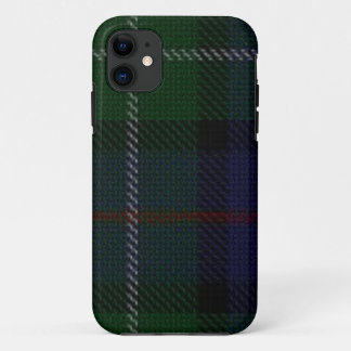 Vintage Blue and Green Plaid iPhone 5 Case