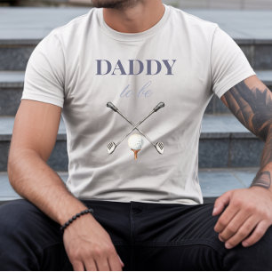 Vintage Blue Boy New to the Club Golf Baby Shower T-Shirt