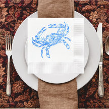 Vintage blue crab
