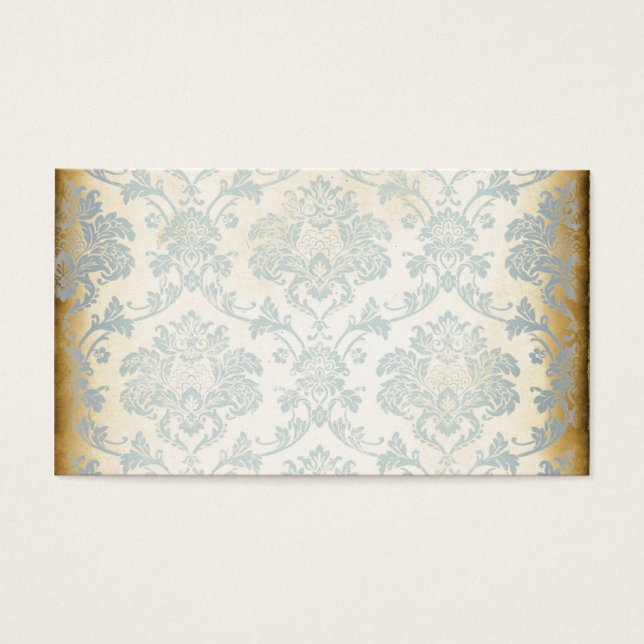 Vintage Blue Damask (Front)
