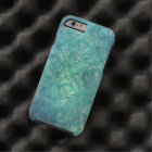 Vintage Blue Damask i