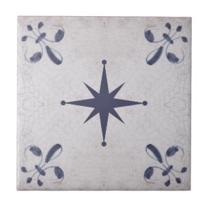 vintage blue delft tiles