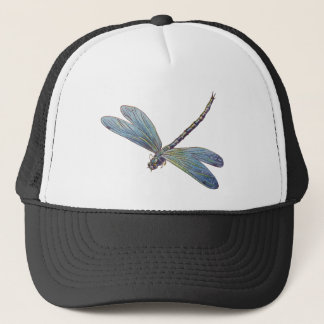 Vintage Blue Dragonfly Trucker Hat