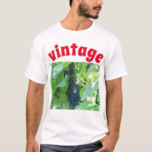Vintage blue grapes T-Shirt