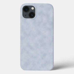 Vintage Blue Gray Parchment Look Texture iPhone 13 Case
