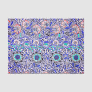 Vintage Blue pink William Morris's Corncockle Tissue Paper