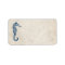 Vintage Blue Sea Horse Beach Address
