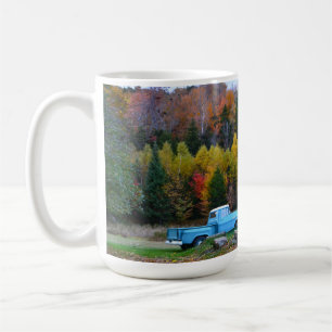 Vintage Blue Truck Coffee Mug