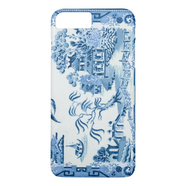 Vintage Blue Willow Case-Mate iPhone Case (Back)