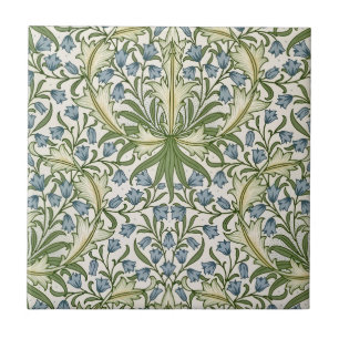 Vintage Bluebells Tile