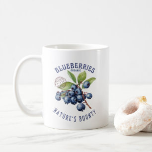 Vintage Blueberry – Botanical Fruit Coffee Mug