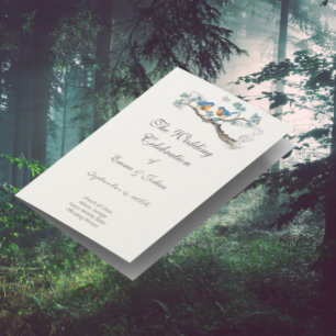 Vintage Bluebird Program Cover