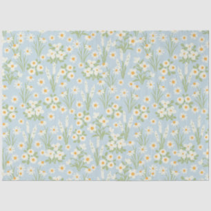Vintage Blush Daisy floral decoupage Tissue Paper