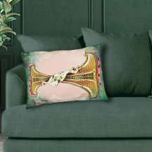 Vintage Blush Pink Collage With Rusty Edges