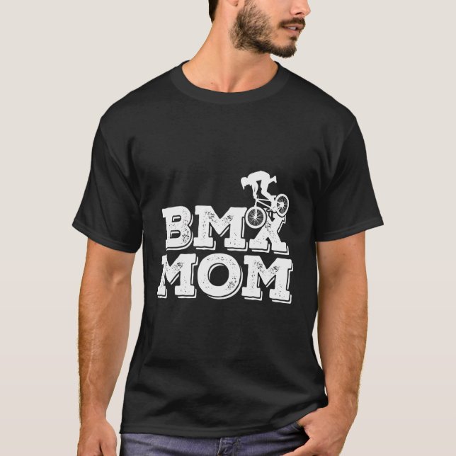 Vintage Bmx Mum T-Shirt (Front)