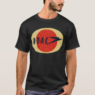 Vintage BOAC Airline Logo T-Shirt
