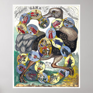 Vintage Board Games - Art Print