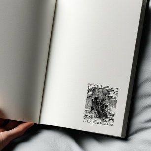 Vintage Boat Custom From the Library of Rubber Stamp