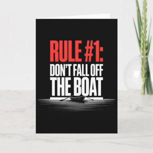 Vintage Boating Humor Sailor Nautical Retro Sailin Card