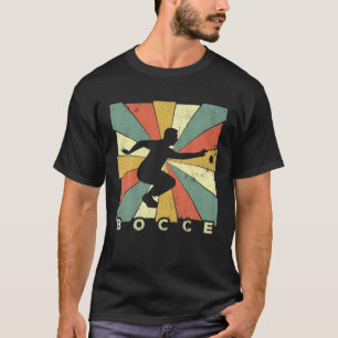 Vintage Bocce Sport Retro T-Shirt