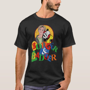 Vintage Bodger And Badger Retro Kids Tv T-Shirt