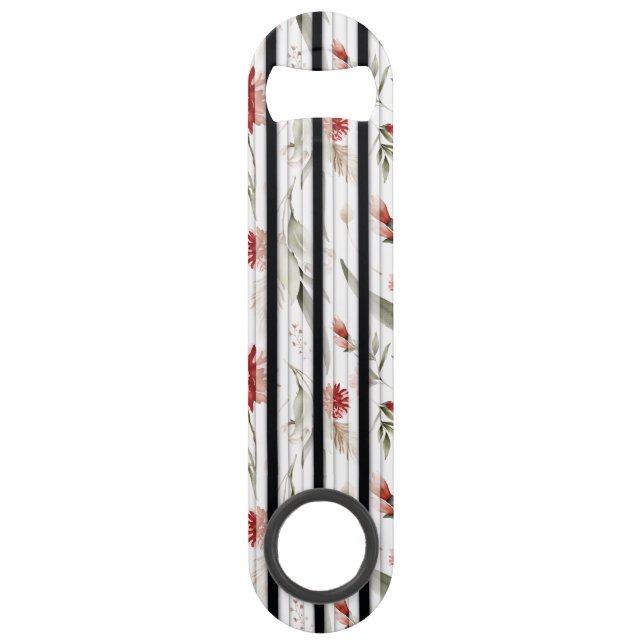 Vintage Bohemian Floral Flower Leaves Pattern  (Front)