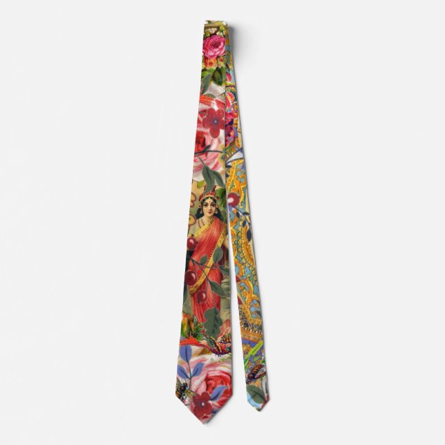 Vintage Bohemian Goddess Tie (Front)