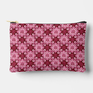 Vintage Boho Chic Floral Pattern Accessory Pouch