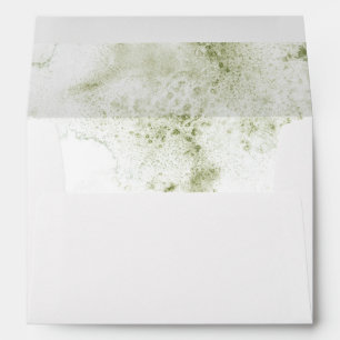 Vintage Boho Christmas Lined Envelope