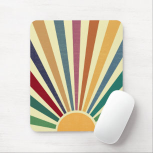 Vintage Boho Colours Mouse Mat