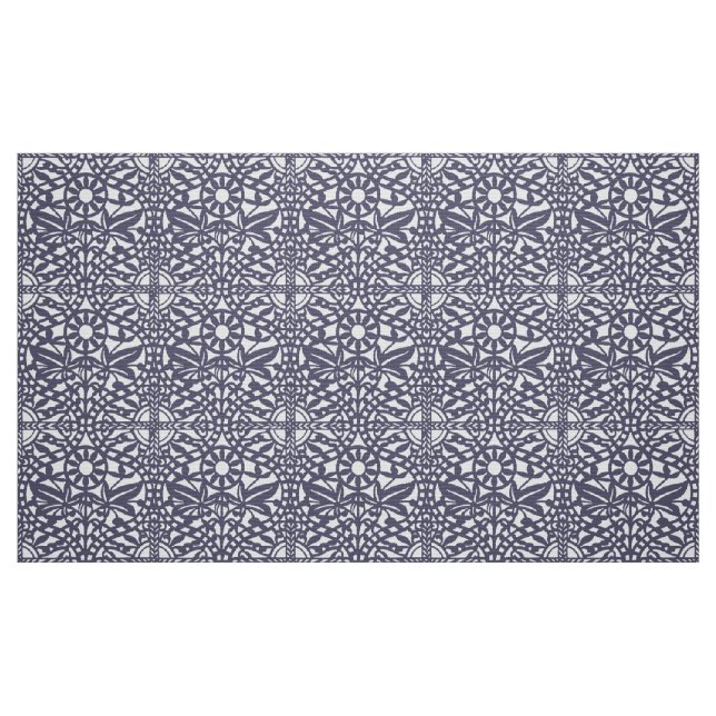Vintage Boho Floral Pattern Fabric (Fat Quarter)