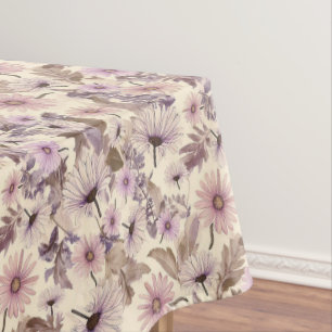 Vintage Boho Wildflowers  Tablecloth