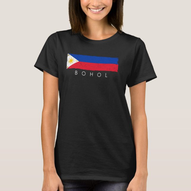 Vintage Bohol Philippines Vacation Philippines Lov T-Shirt (Front)
