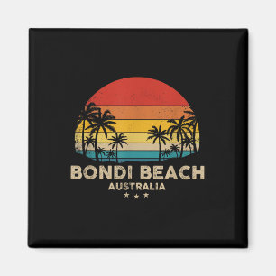 Vintage Bondi Beach - Australia Beach Souvenir Magnet
