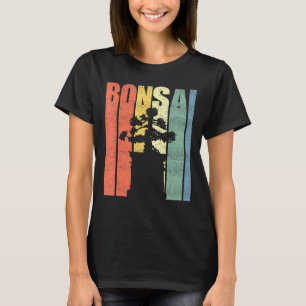 Vintage Bonsai Tree Japanese Plant Gardener Buddhi T-Shirt