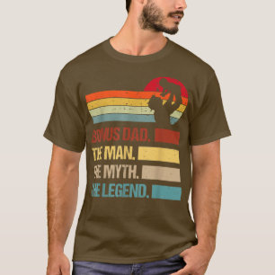 Vintage Bonus Dad Man Myth Legend Family Matching T-Shirt