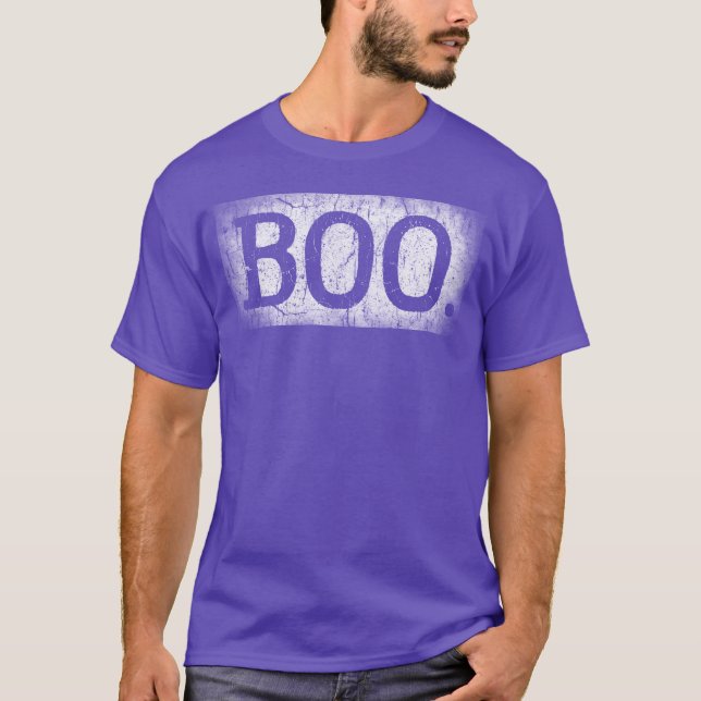 Vintage Boo Halloween friends T-Shirt (Front)