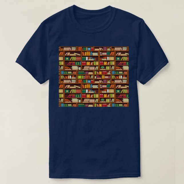 Vintage Book Art T-Shirt (Design Front)